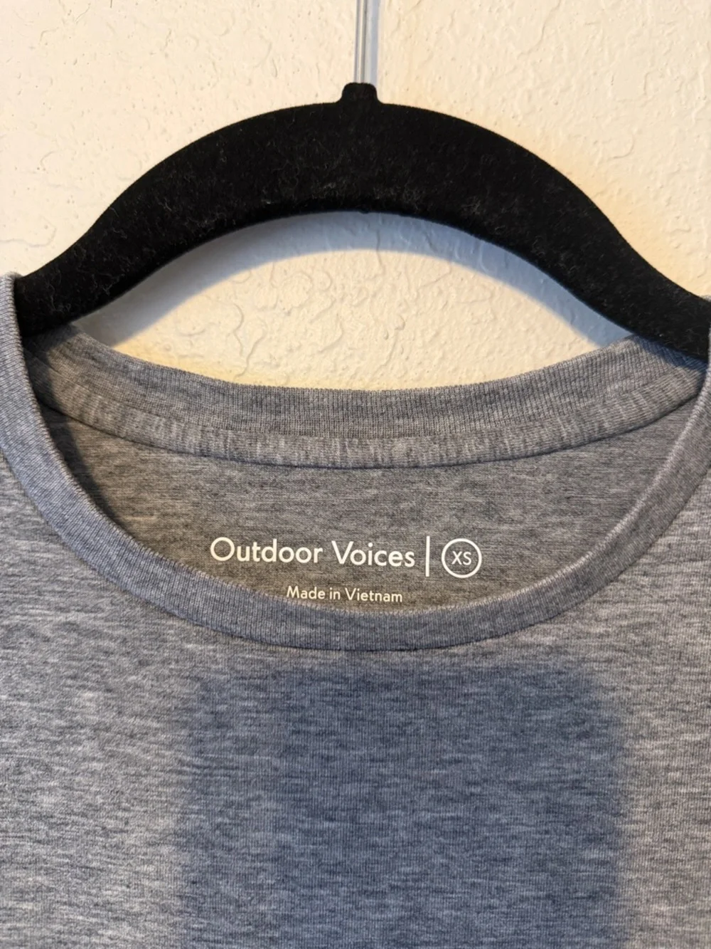 Outdoor Voices Gray Short Sleeve Crew Tee - Picture 3 of 6